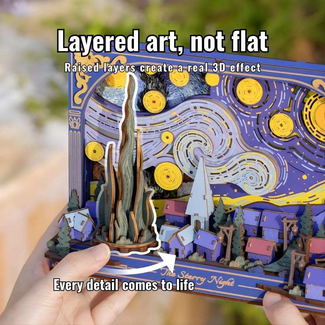 3D Illuminated Art Puzzle